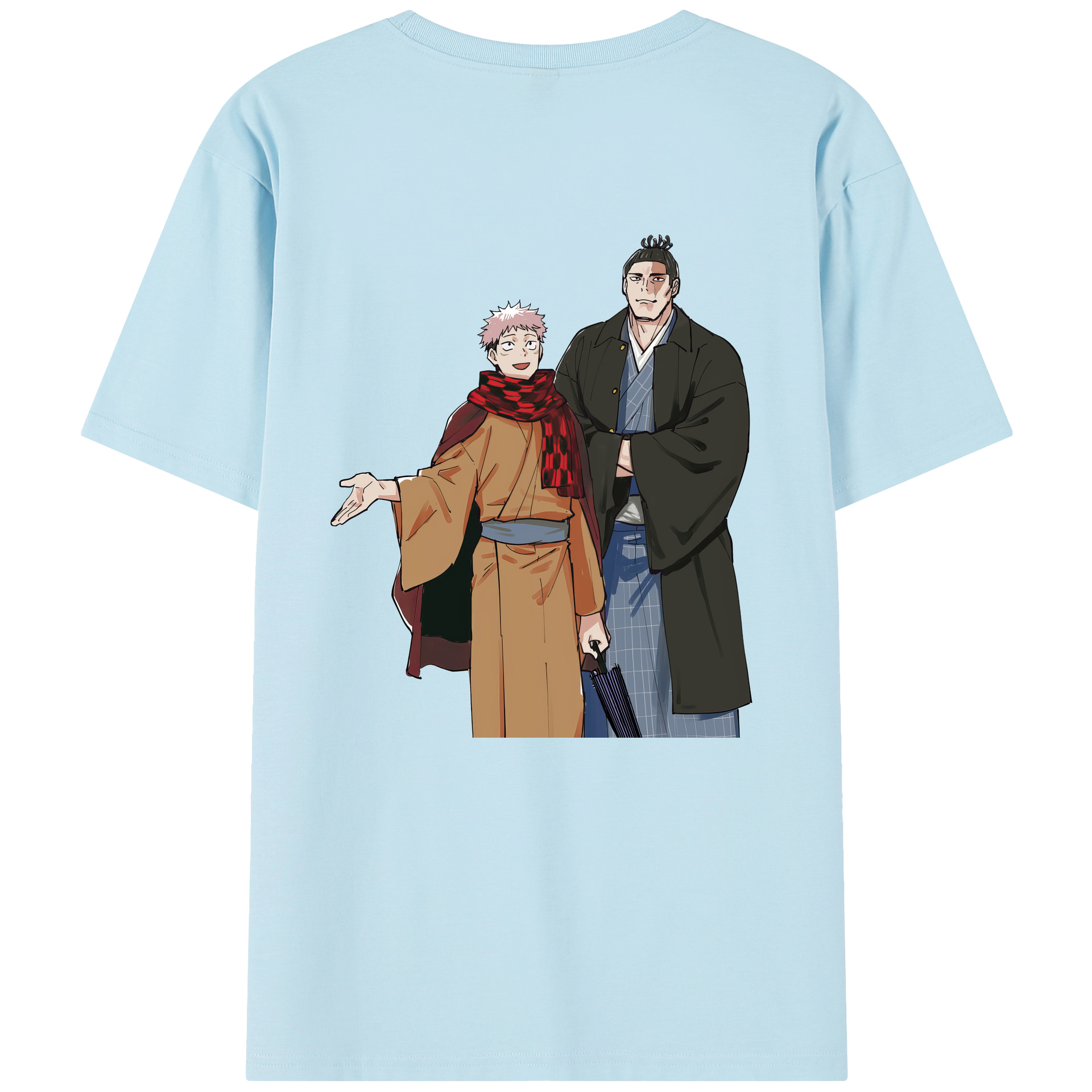 （画像用） 呪術廻戦 Jujutsu Kaisen 綿100％半袖Tシャツ（背面プリント）